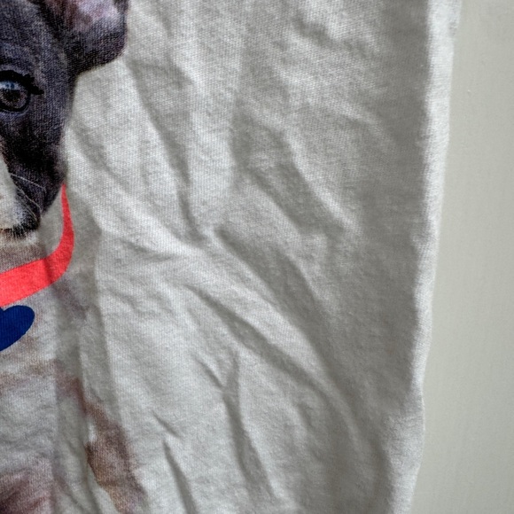 Okie Dokie 3T Girls Mini Heart Breaker Frenchie White Short Sleeve T-Shirt - Picture 4 of 6